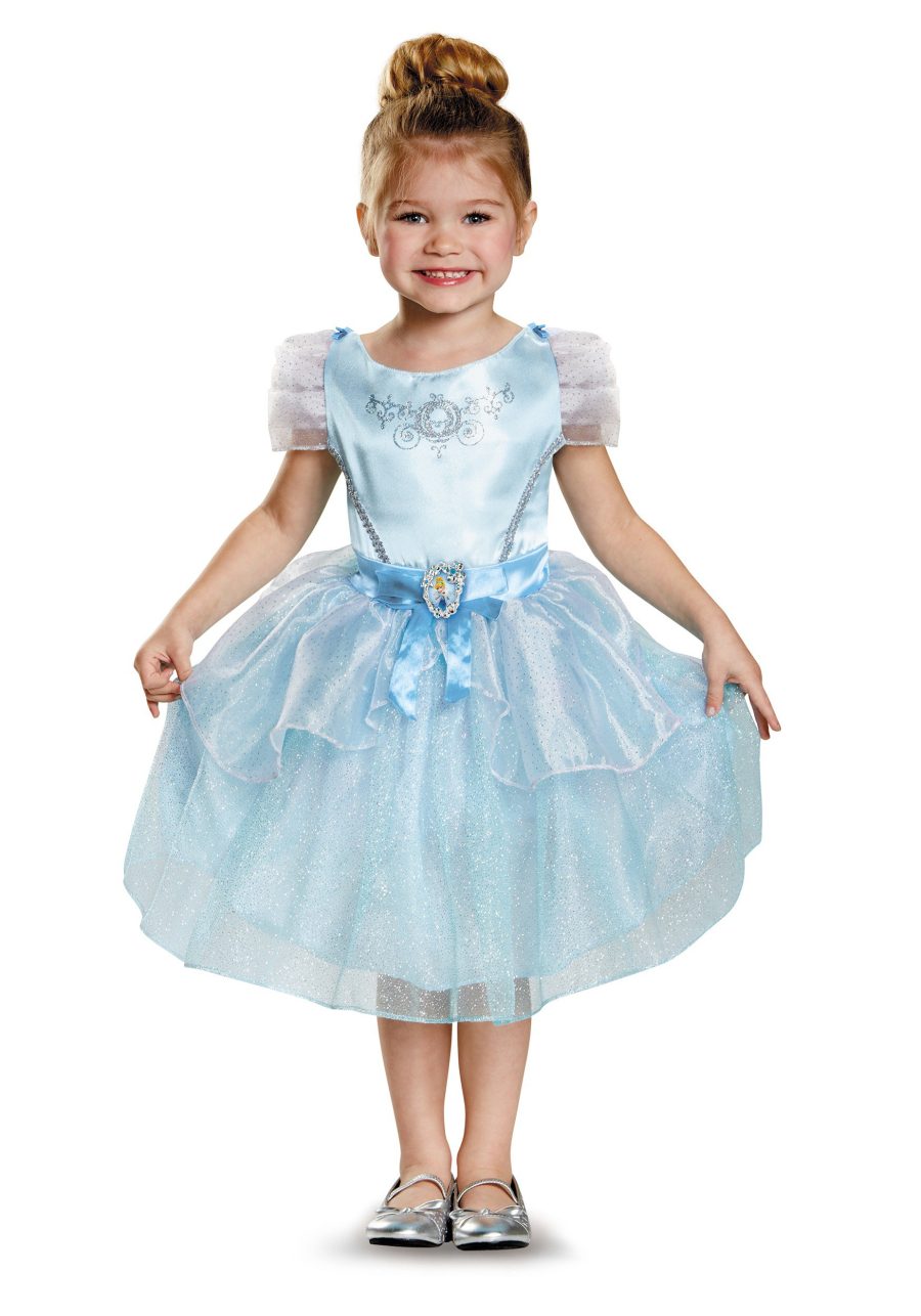 Girl's Classic Cinderella Toddler Costume