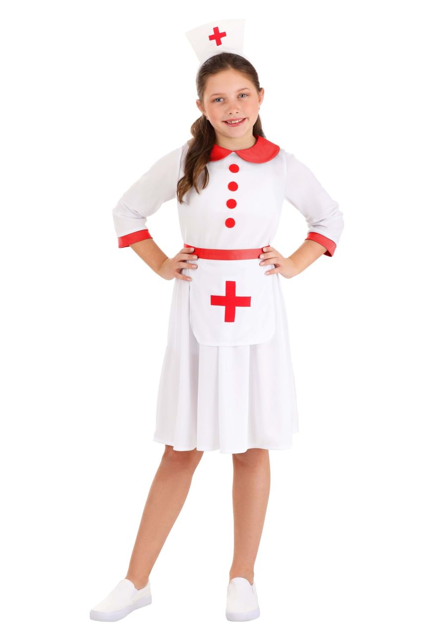 Girl's Classic Nurse Costume