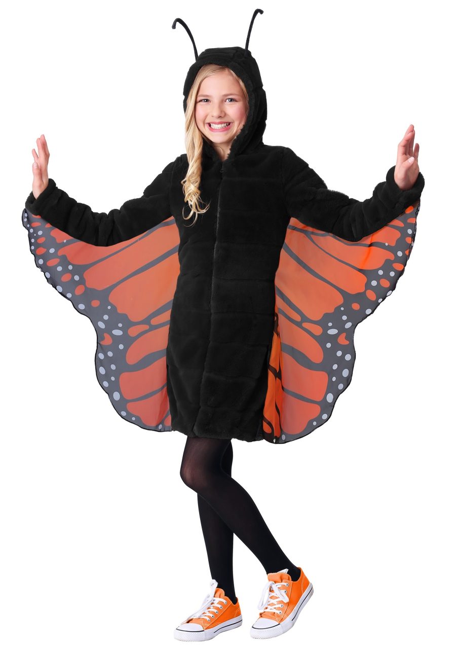 Girl's Cozy Monarch Costume