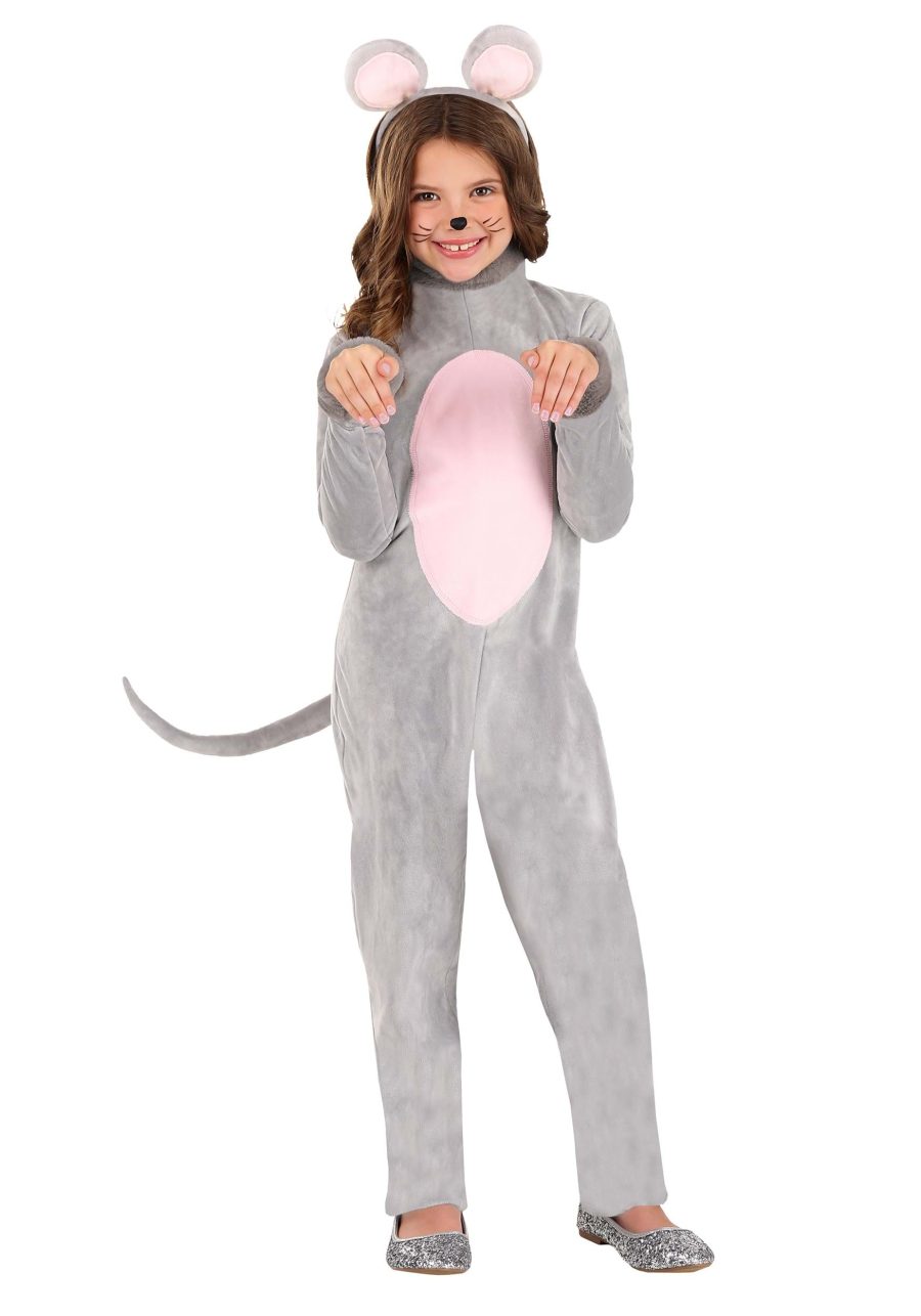 Girl's Cozy Mouse Costume