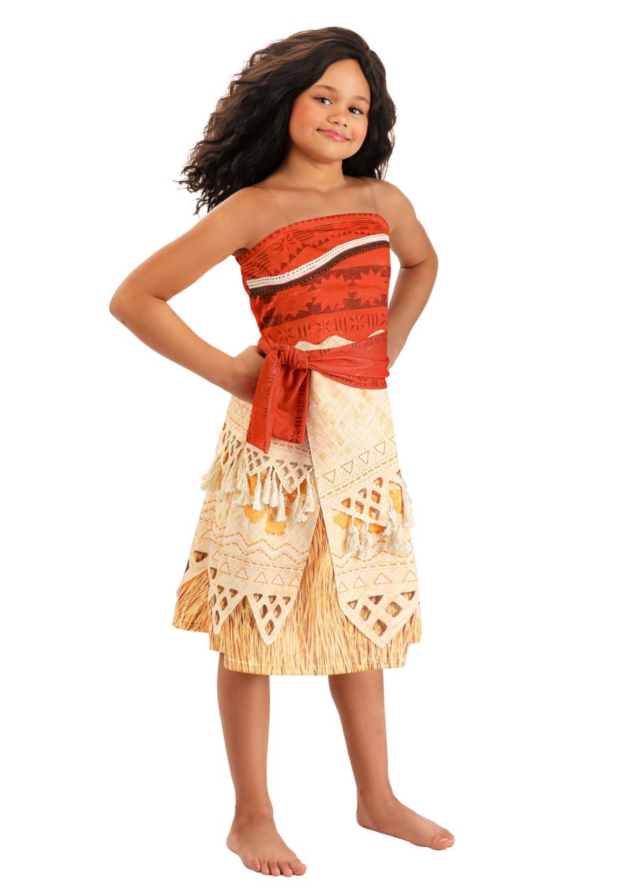 Girl's Deluxe Disney Moana Costume