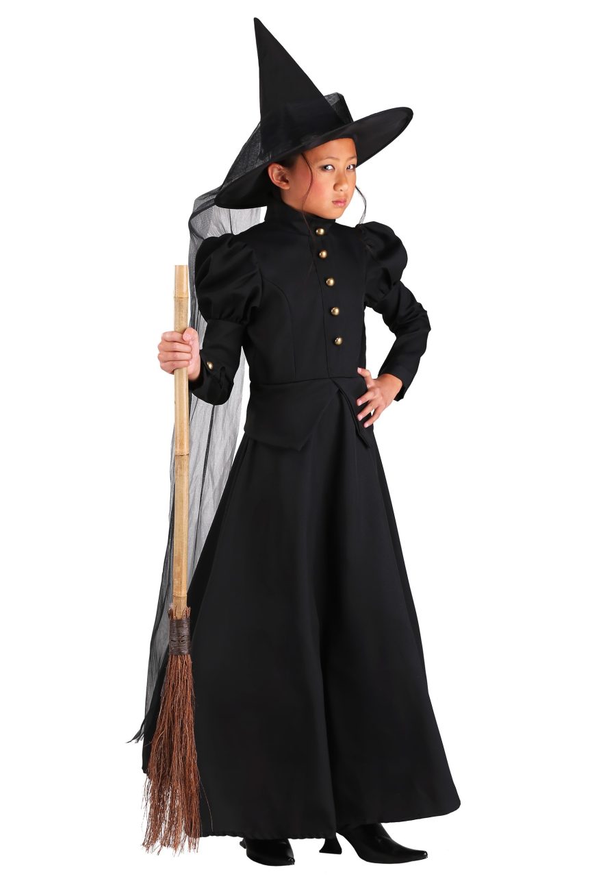 Girl's Deluxe Witch Costume