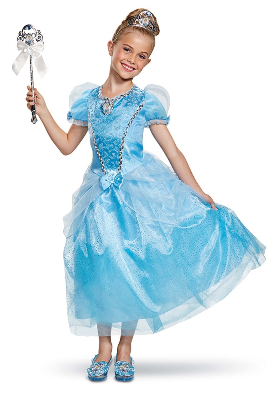 Girl's Disney Deluxe Cinderella Costume