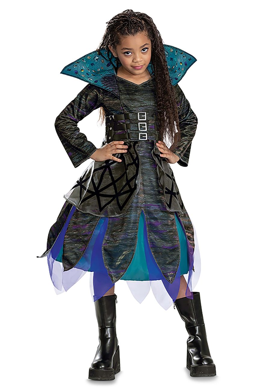 Girl's Disney Descendants 4 Deluxe Uliana Costume