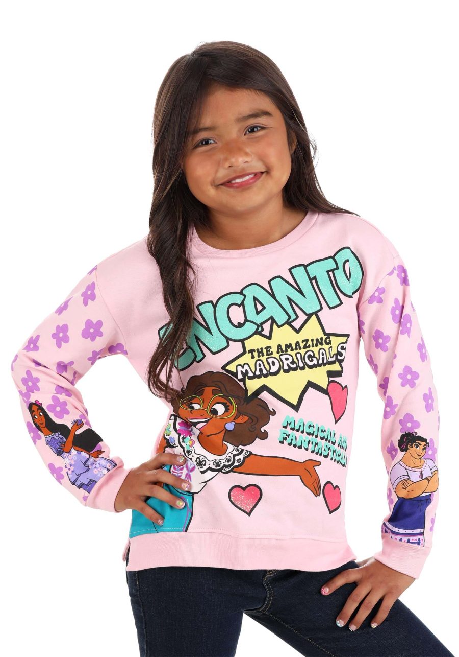 Girl's Disney Encanto The Amazing Madrigals Sweatshirt