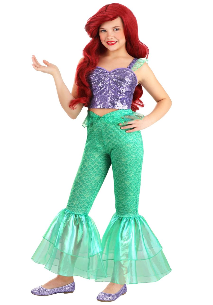 Girl's Disney Little Mermaid Ariel Costume Outfit