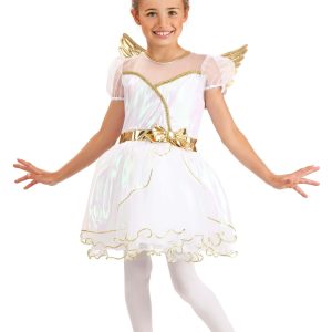 Girl's Guardian Angel Costume Dress