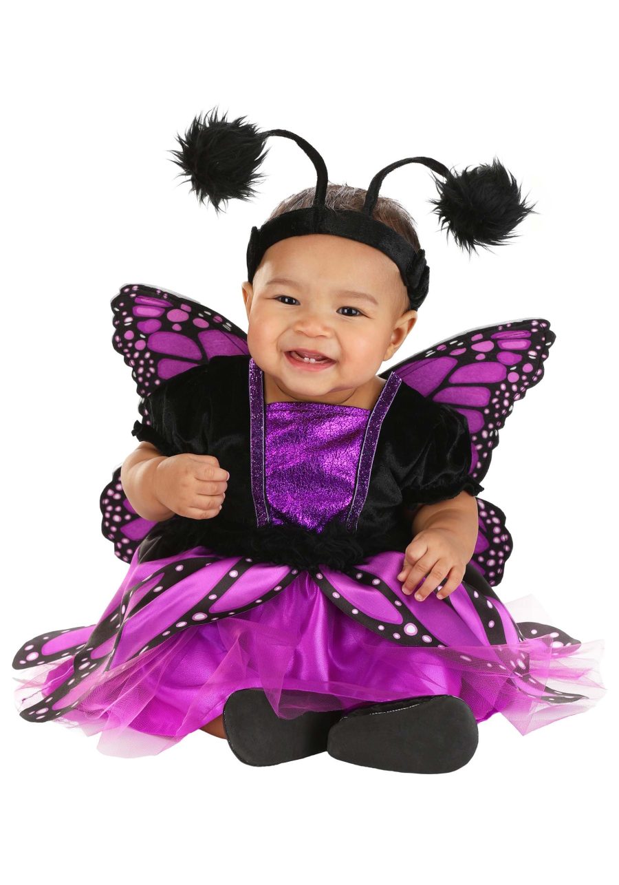 Girl's Infant Purple Butterfly Costume