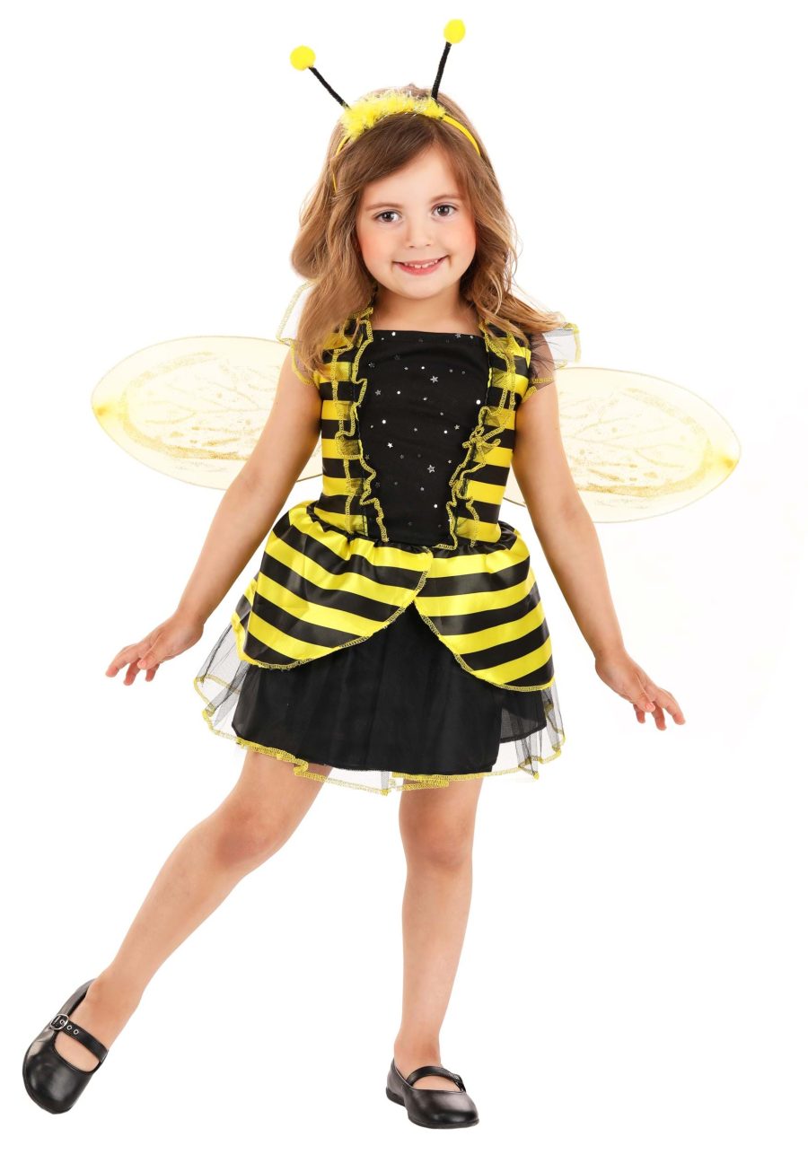 Girl's Lil Bee Toddler Costume Dress