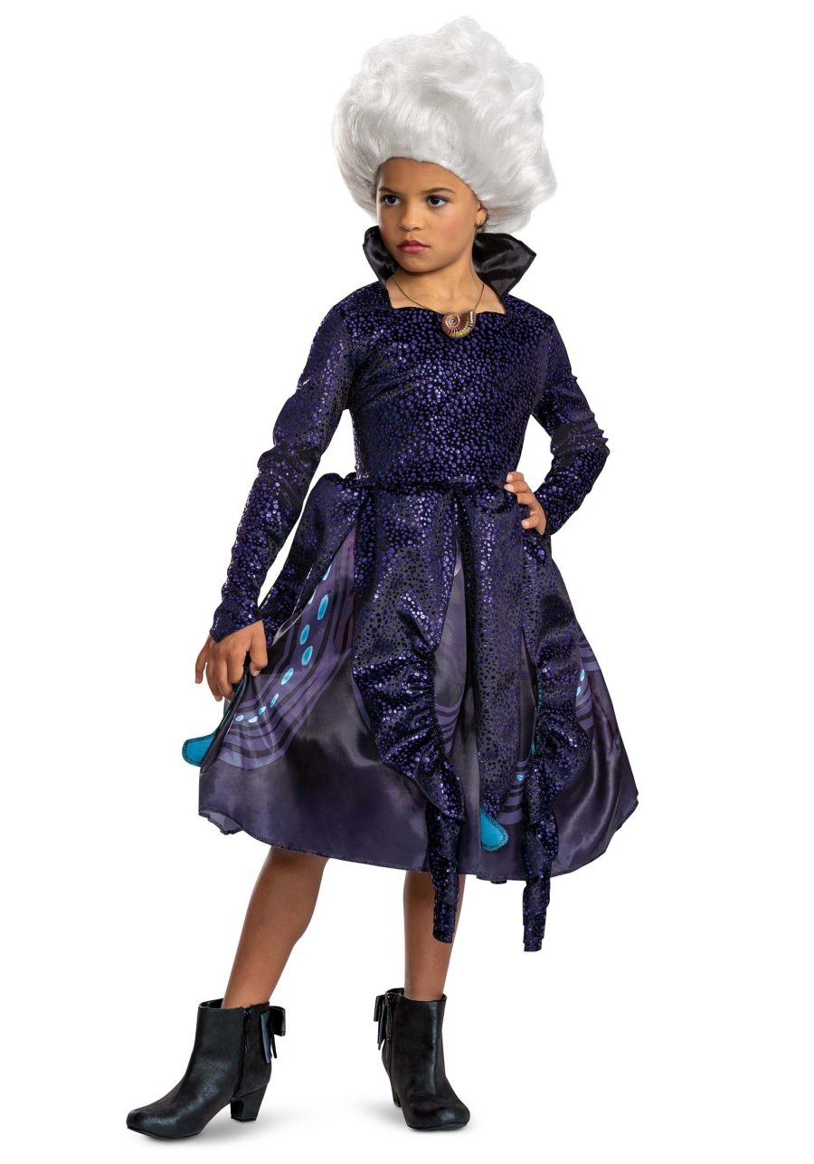 Girl's Little Mermaid Live Action Deluxe Ursula Costume