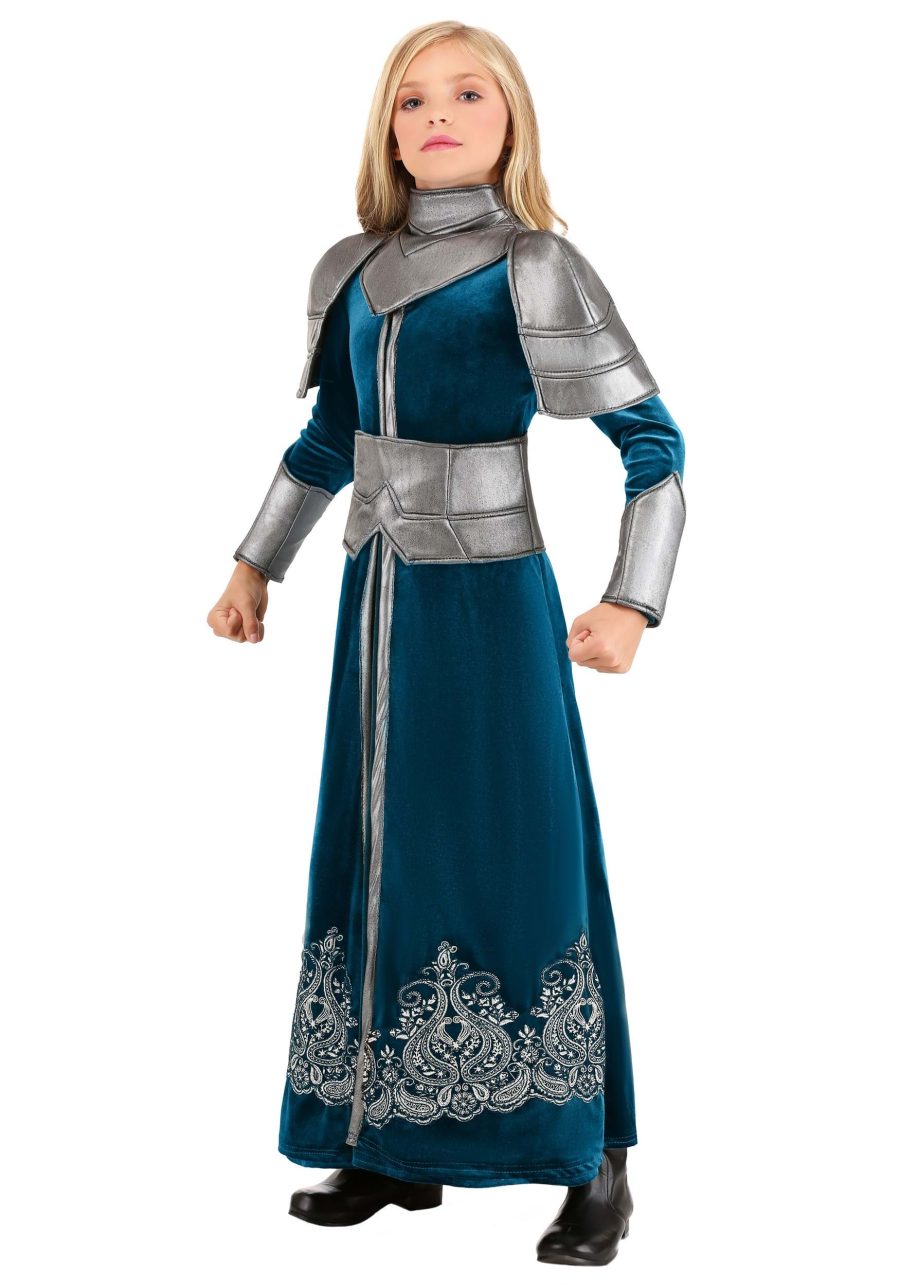 Girl's Medieval Warrior Costume