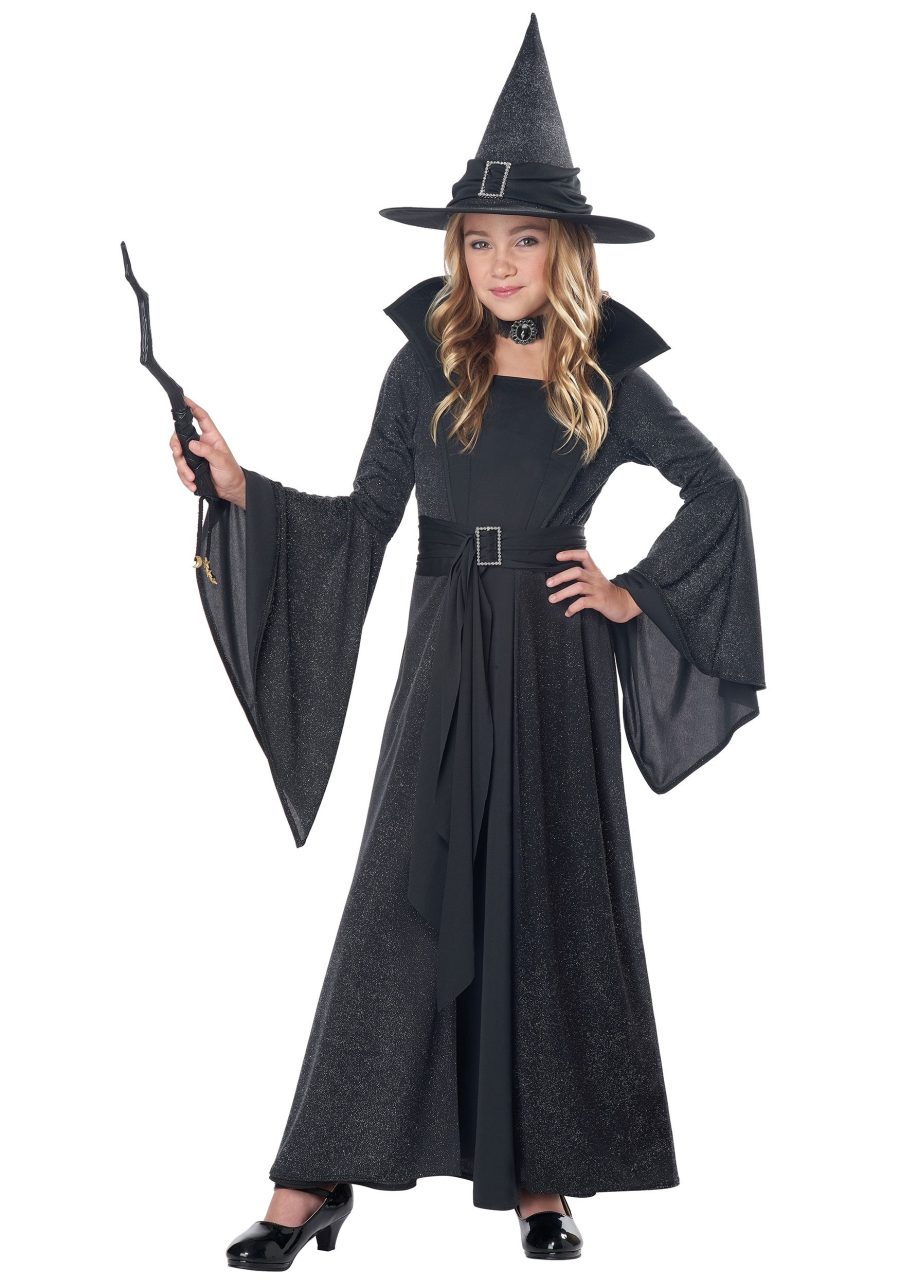 Girl's Moonlight Shimmer Witch Costume