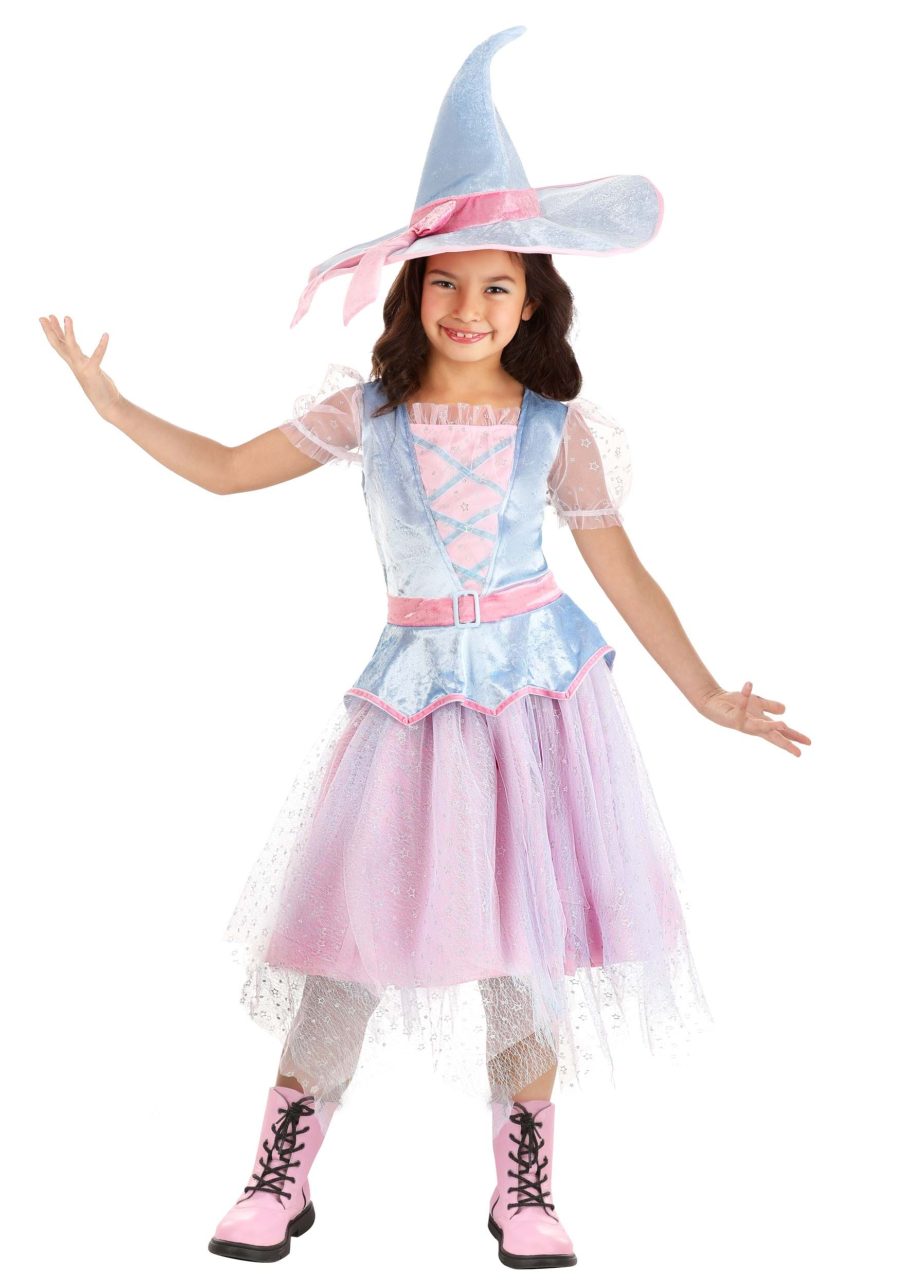 Girl's Pastel Fairy Witch Costume