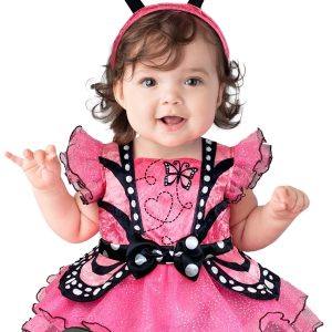 Girl's Pink Butterfly Tutu Infant Costume