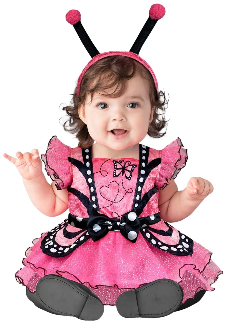 Girl's Pink Butterfly Tutu Infant Costume