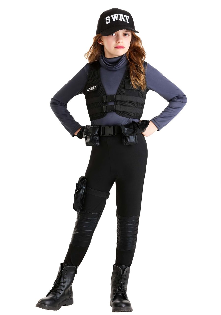 Girl's SWAT Team Costume