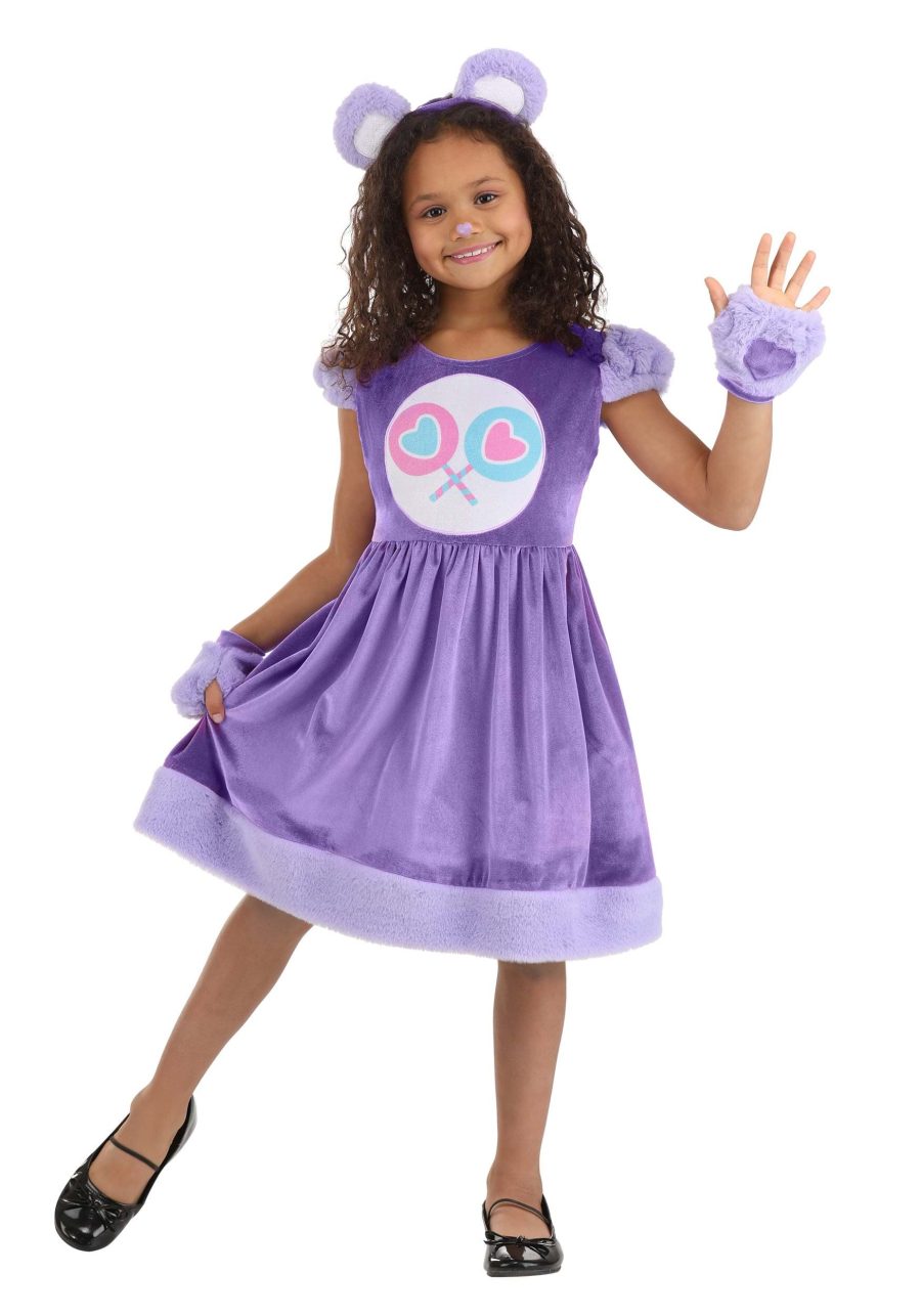 Girl's Share Bear Party Dress Costume