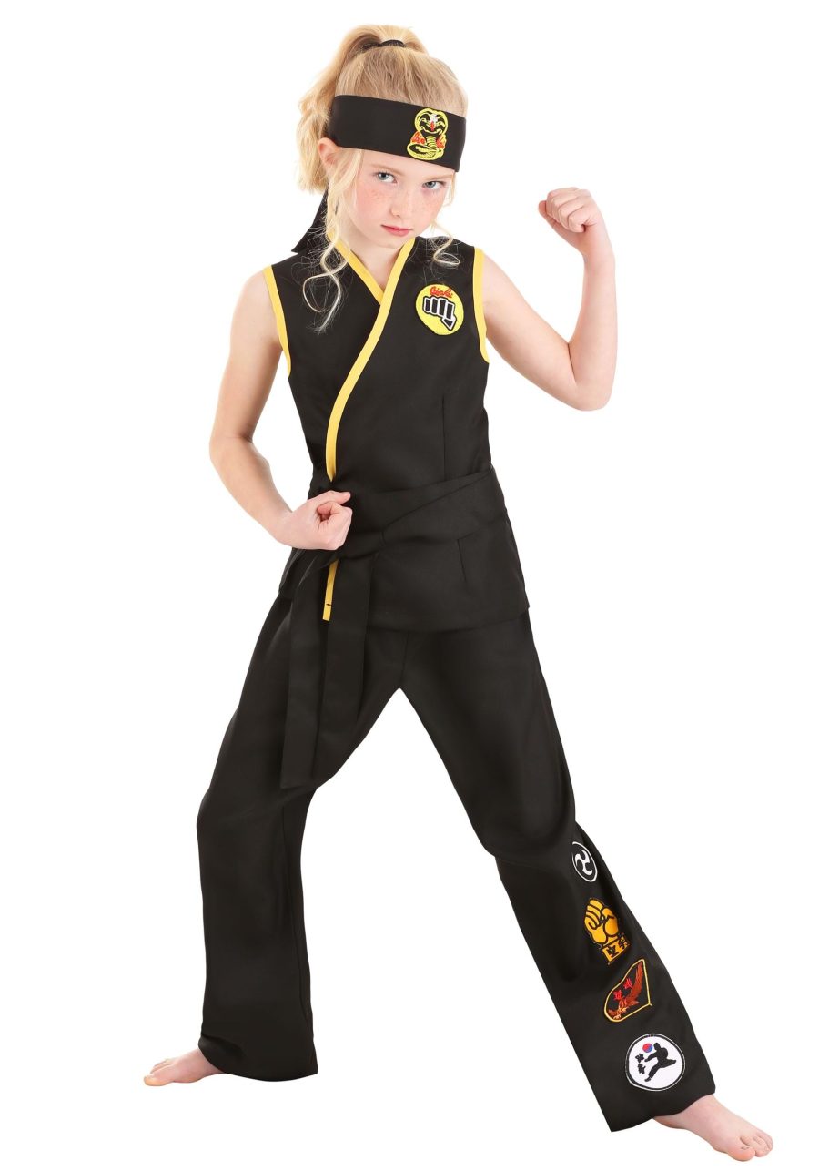 Girl's The Karate Kid Cobra Kai Costume