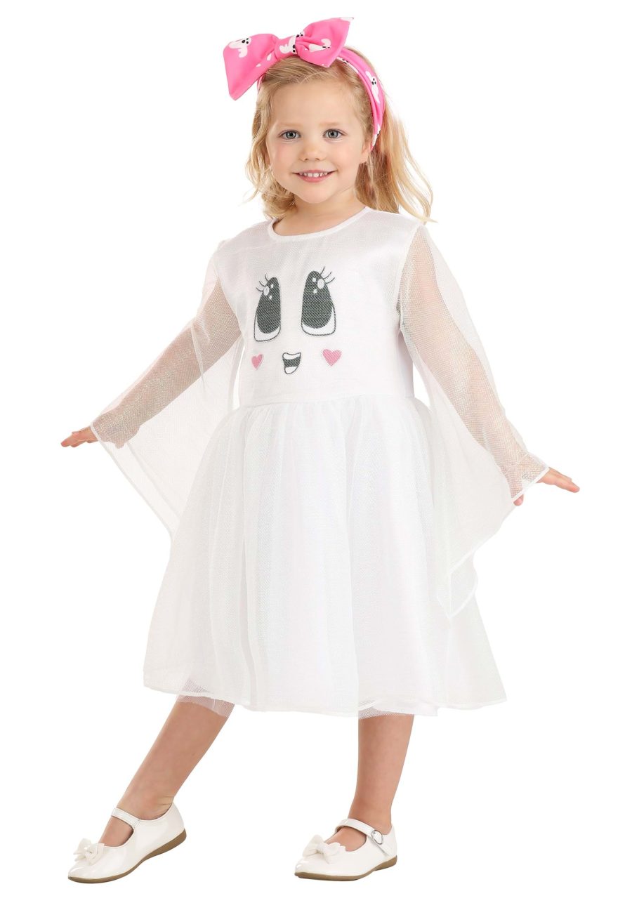 Girl's Toddler Boo-tiful Ghost Costume