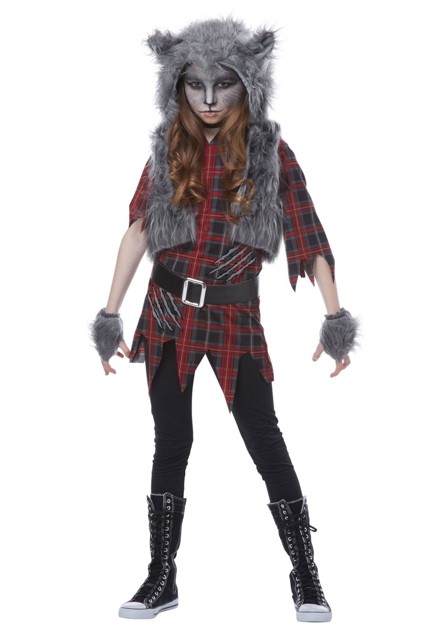 Girl's Werewolf Costume