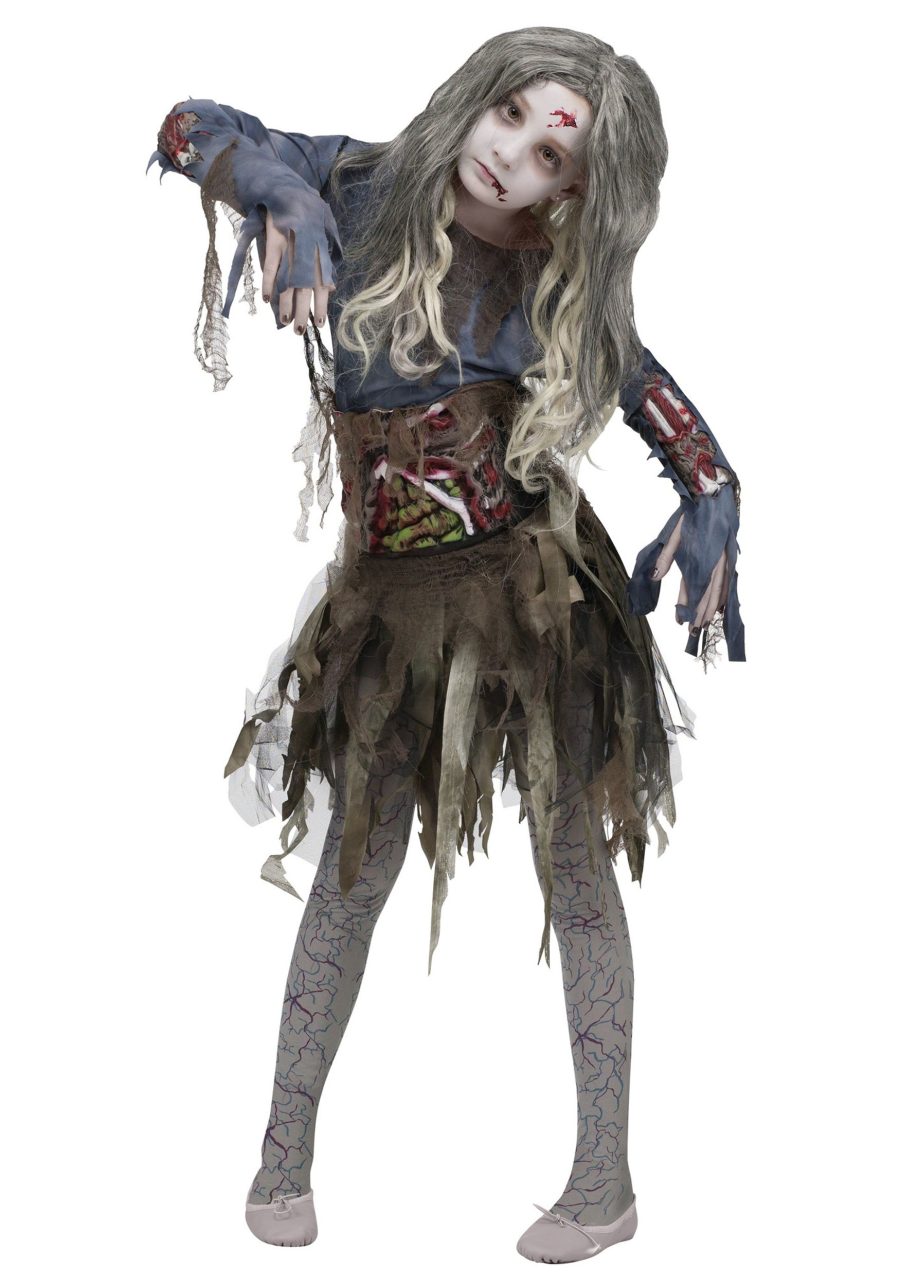 Girl's Zombie Costume