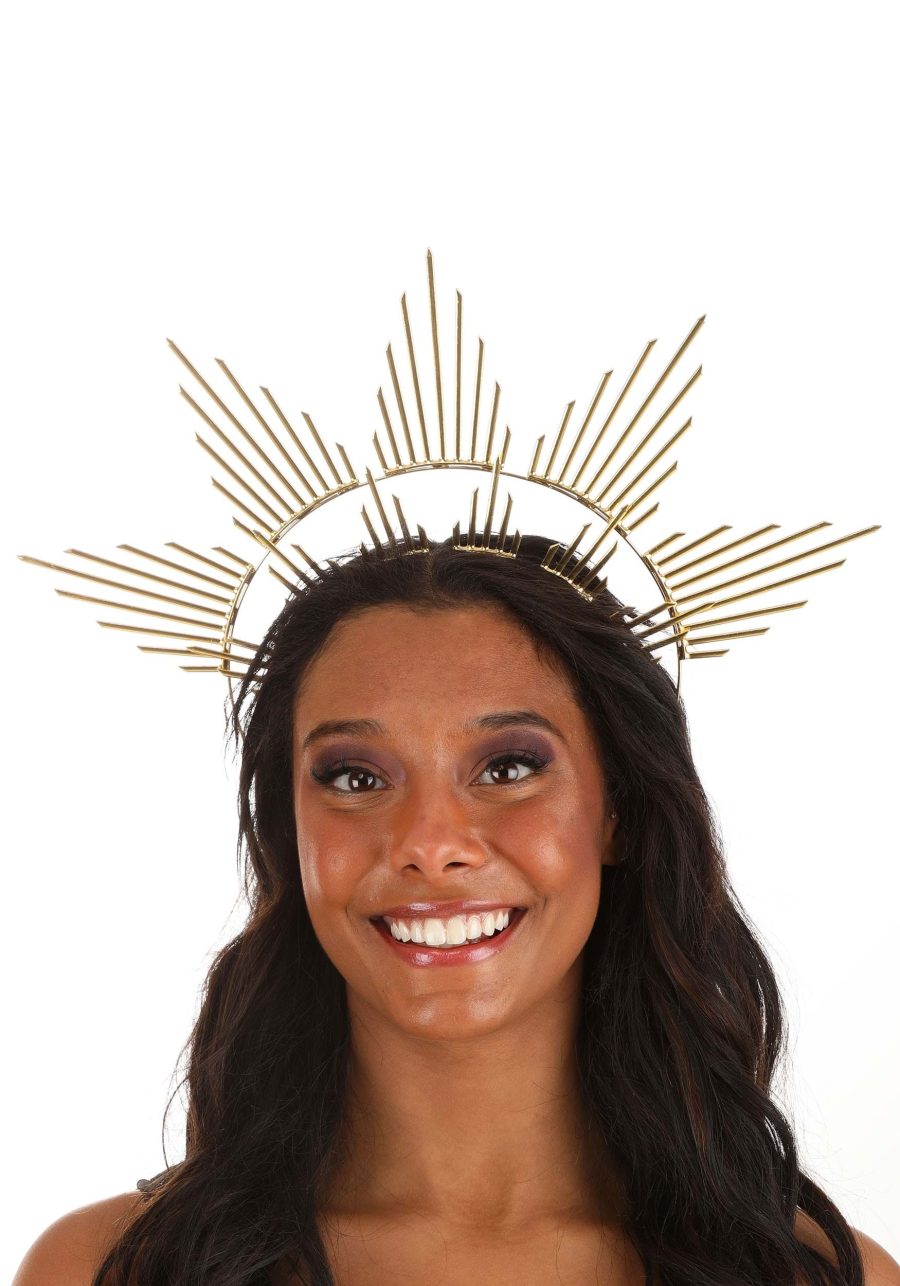 Gold Angelic Halo Costume Headband