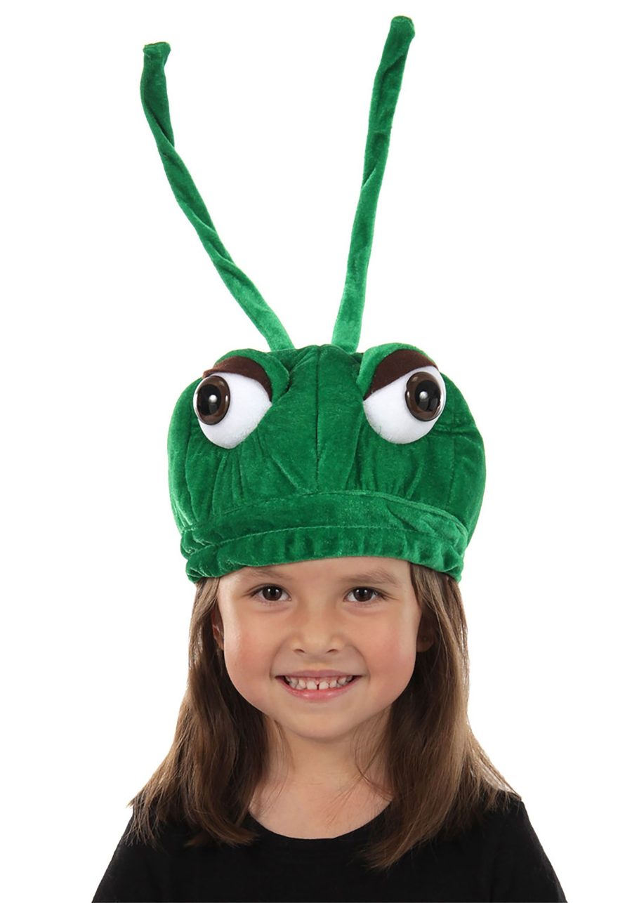 Grasshopper Kid's Plush Costume Hat