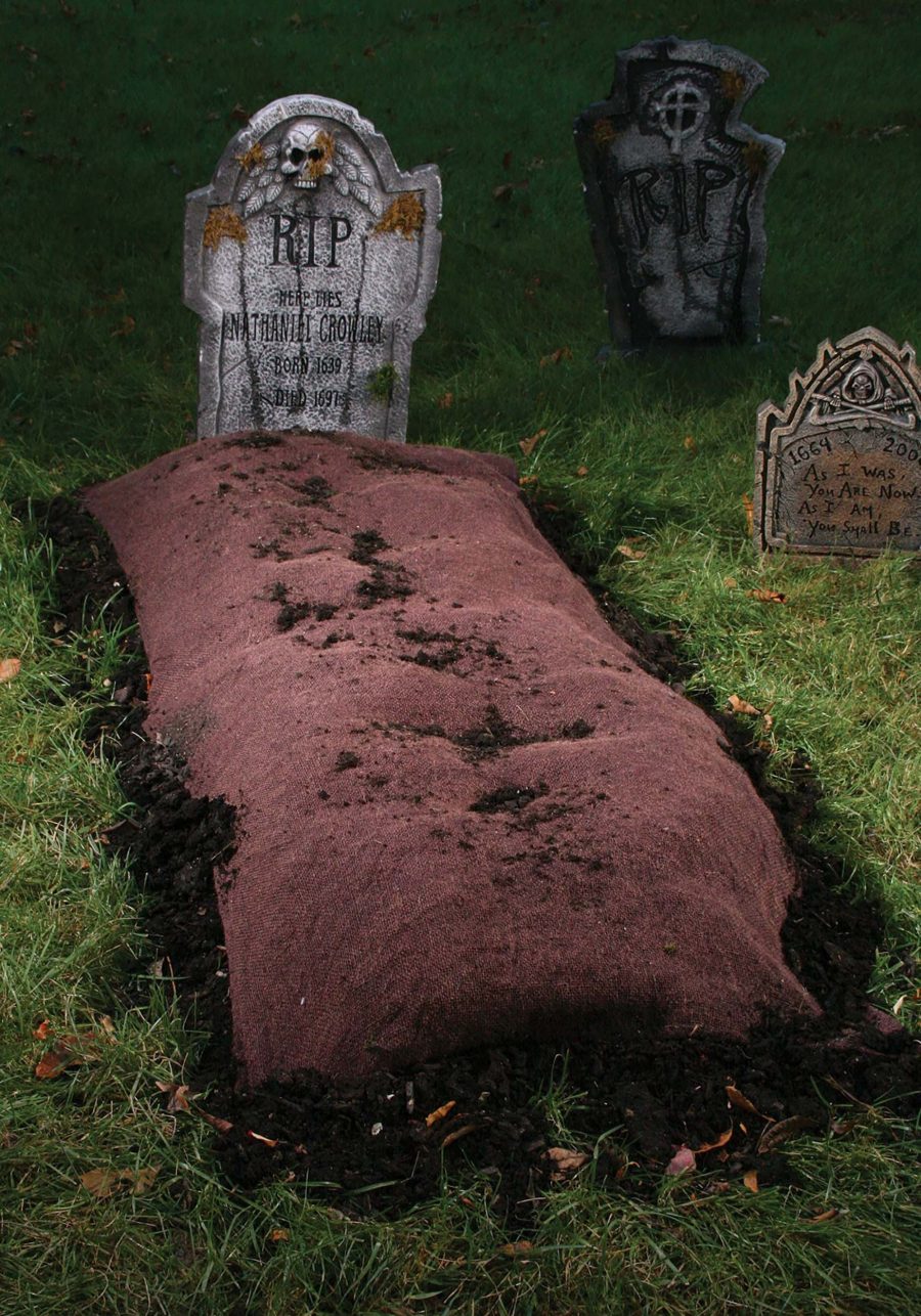 Graveyard Dirt Mound Decoration