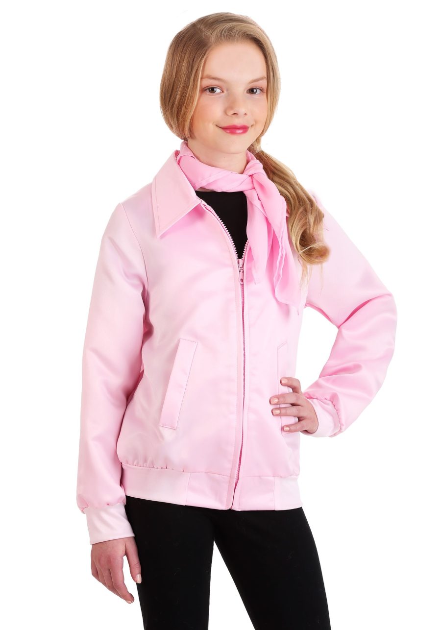 Grease Pink Ladies Girls Costume Jacket