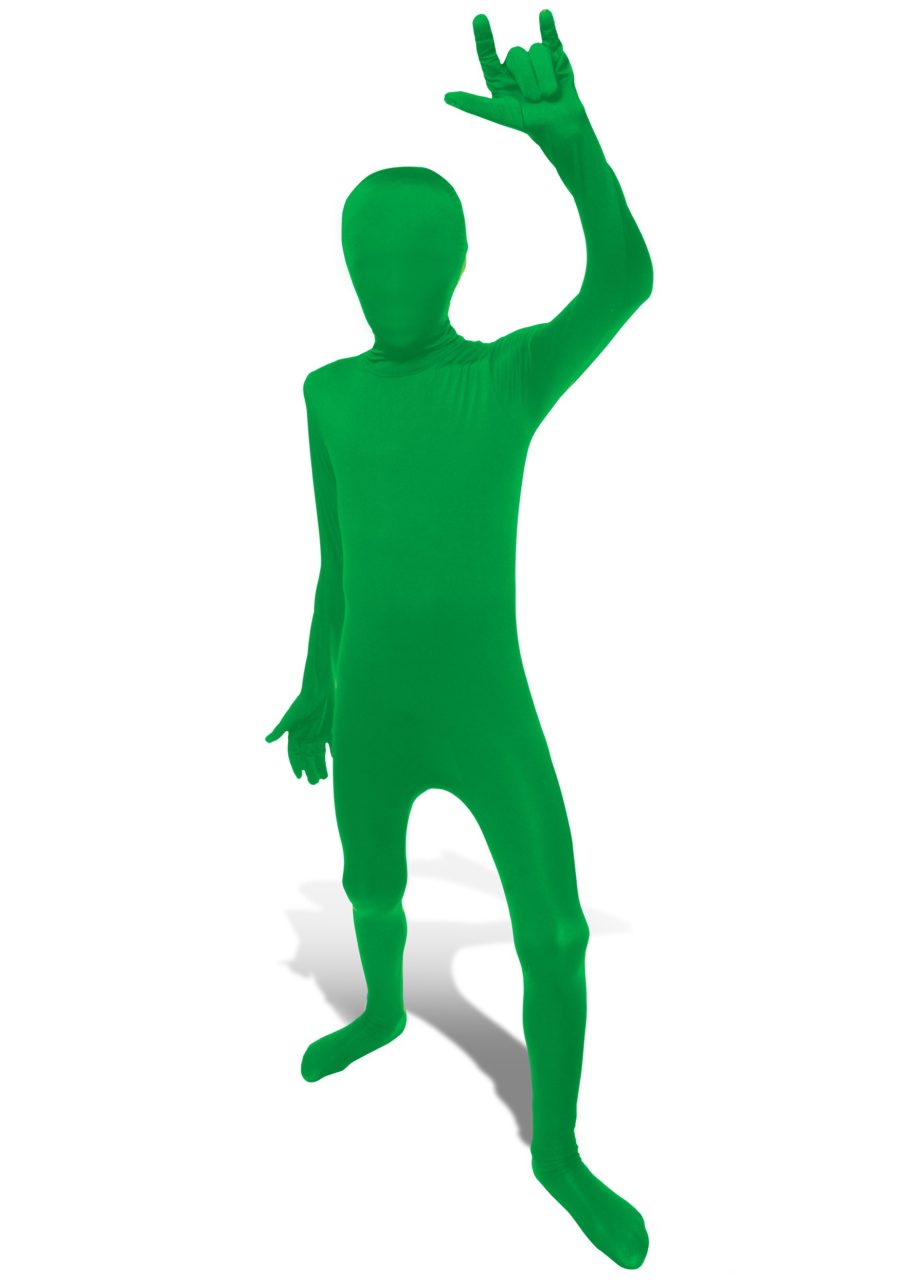 Green Kid's Morphsuit Costume