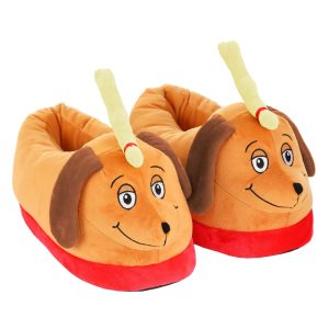 Grinch Reindeer Max 3D Slippers for Adults