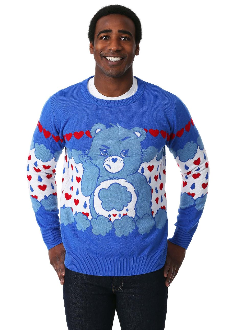 Grumpy Bear Adult Care Bears Ugly Christmas Sweater