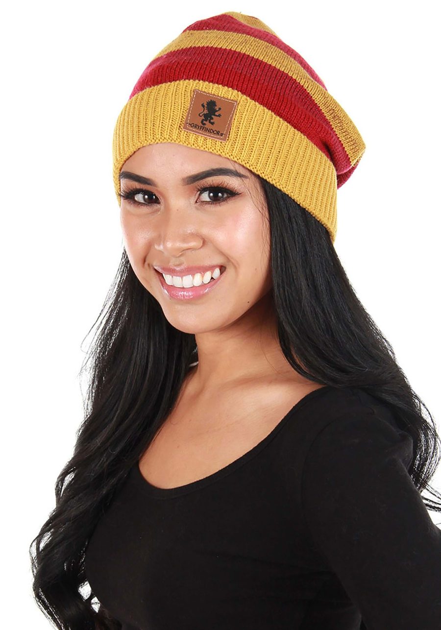 Gryffindor Heathered Comfy Knit Beanie