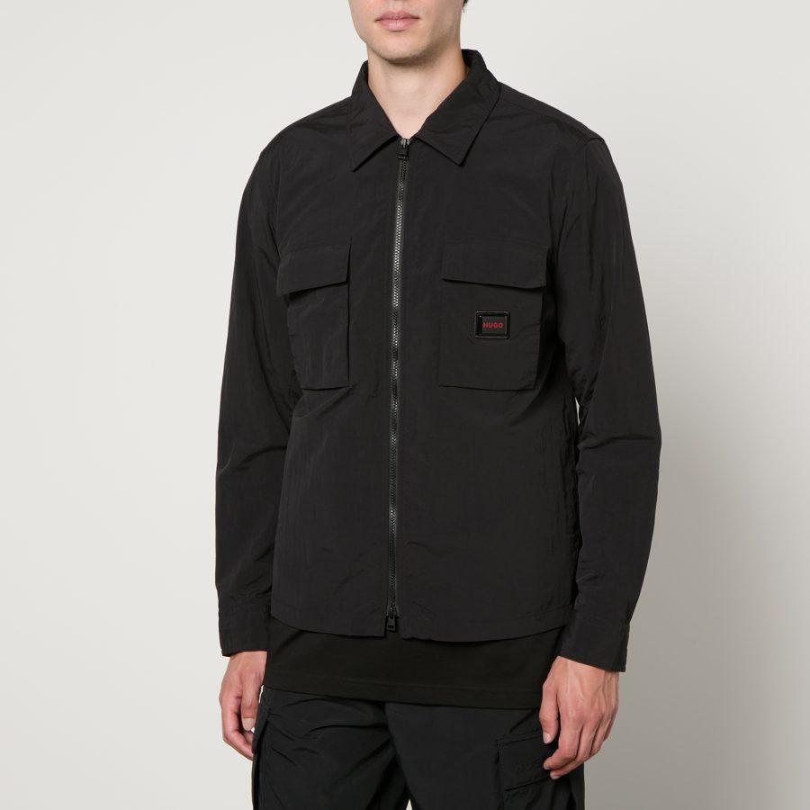 HUGO Eselio Shell Zipped Overshirt - L