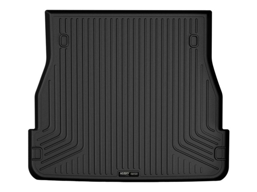 HUSKY LINERS 25811 WB CARGO LINER, Raised Ridge; Black; TPO (Thermoplastic Olefin); 1 Piece