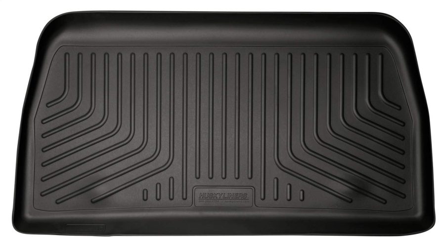 HUSKY LINERS 44061 Weatherbeater Cargo Liner | Fits 2011 - 2024 Honda Odyssey (Fits to Back of 2nd Row Over Folded Flat 3rd Row) | Cargo, 1-pc Black