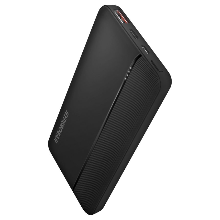 HYPERGEAR 15457 USB-C Fast Charge Power Bank for iPhone and Android (10,000 mAh)