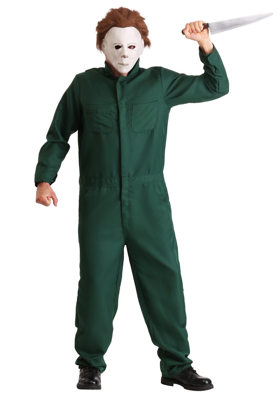 Halloween II Adult Michael Myers Coveralls Costume