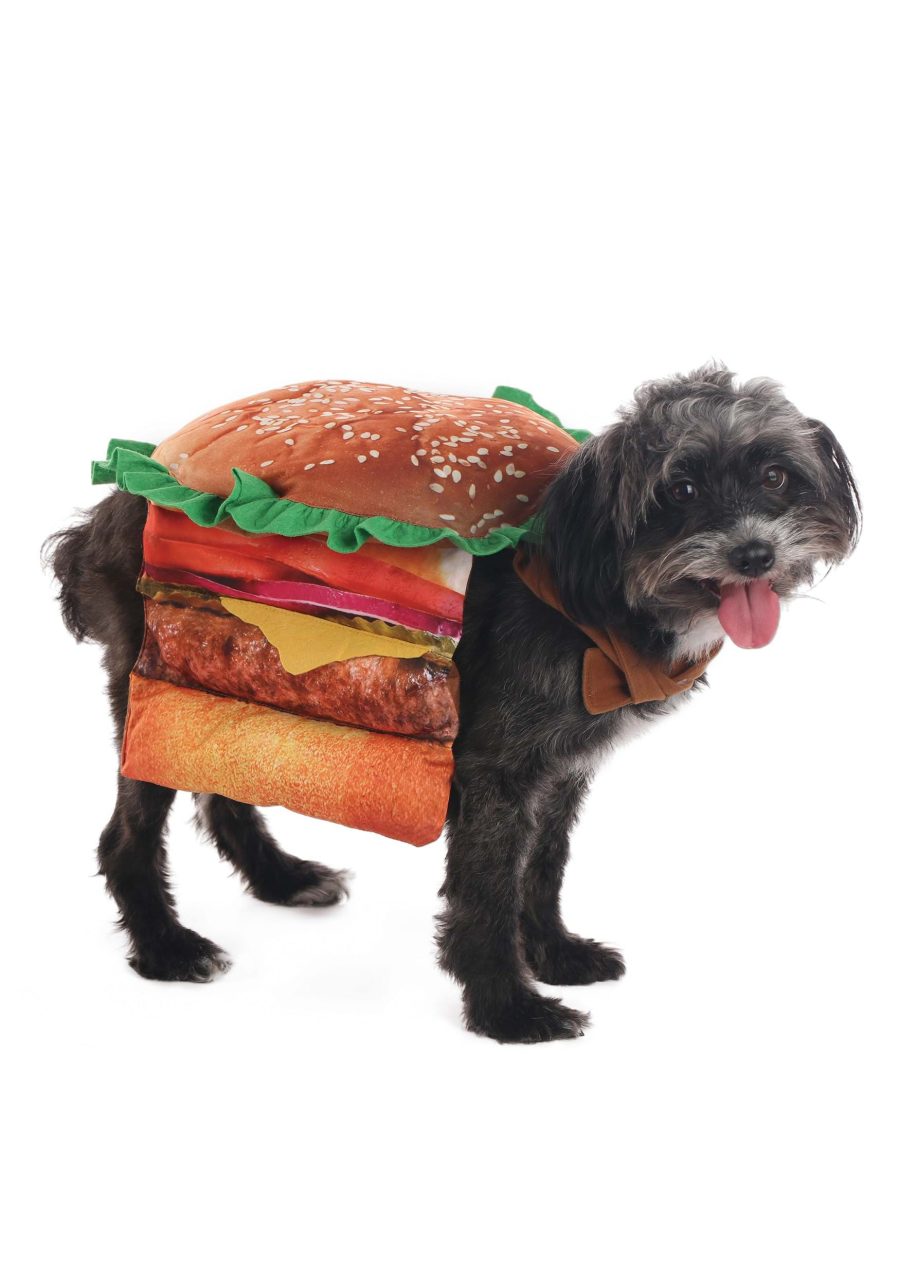 Hamburger Pet Dog Costume