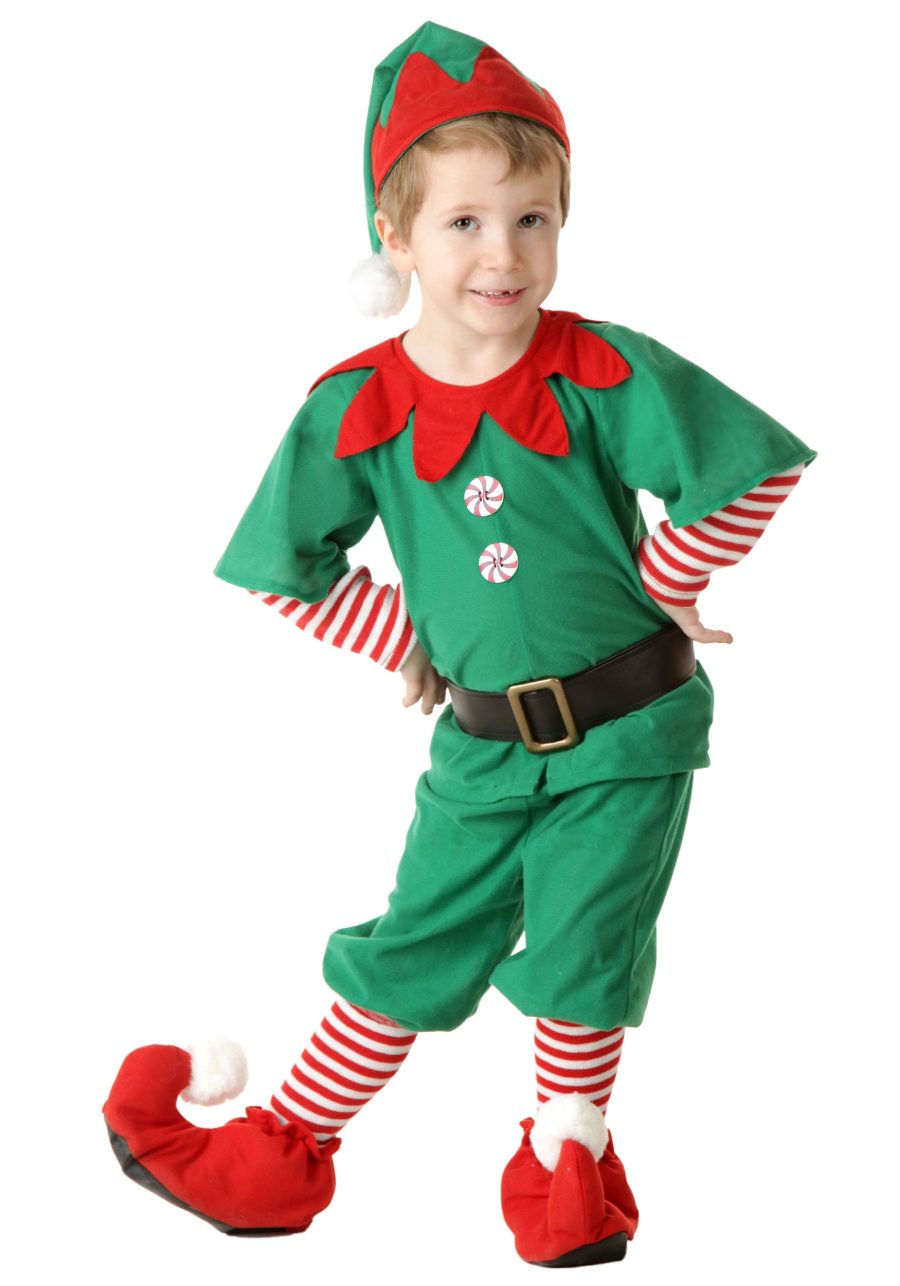 Happy Christmas Toddler Elf Costume