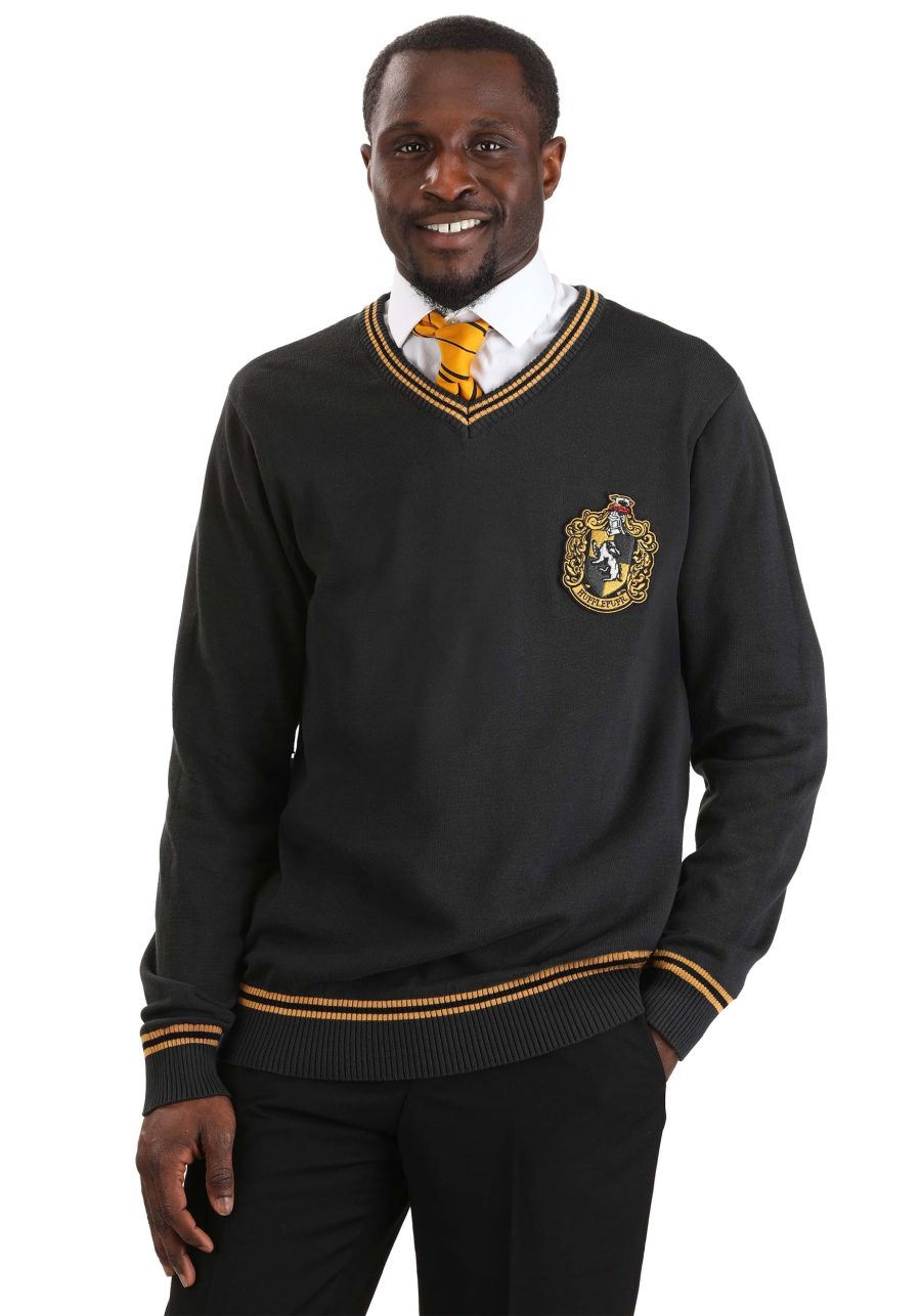 Harry Potter Adult Hufflepuff Uniform Sweater