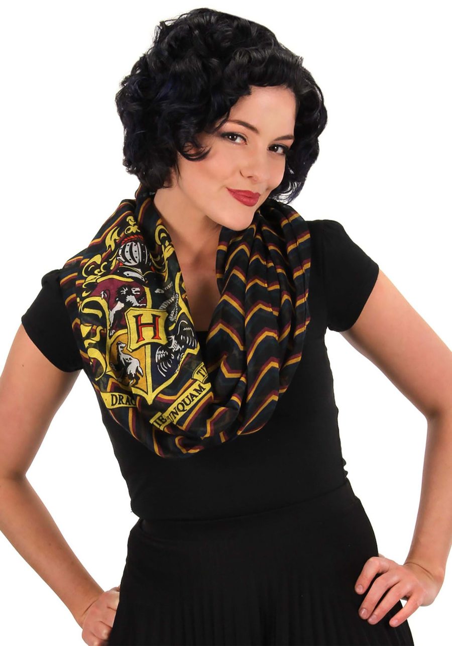 Harry Potter Hogwarts Crest Infinity Scarf