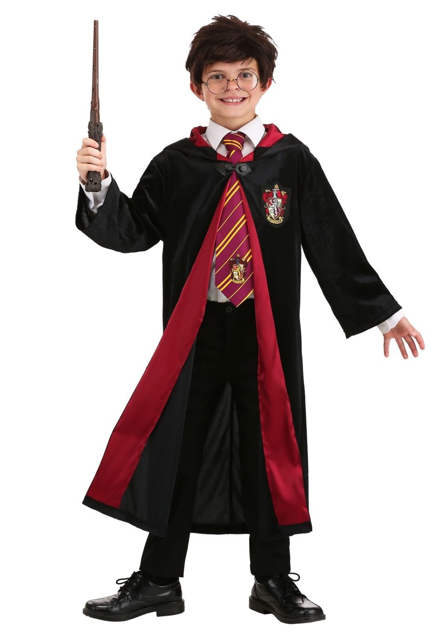 Harry Potter Kid's Deluxe Gryffindor Robe Costume