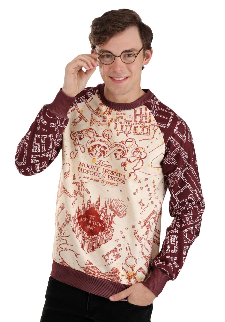 Harry Potter Marauder's Map Sweatshirt for Adults