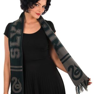 Harry Potter Slytherin Reversible Knit Scarf