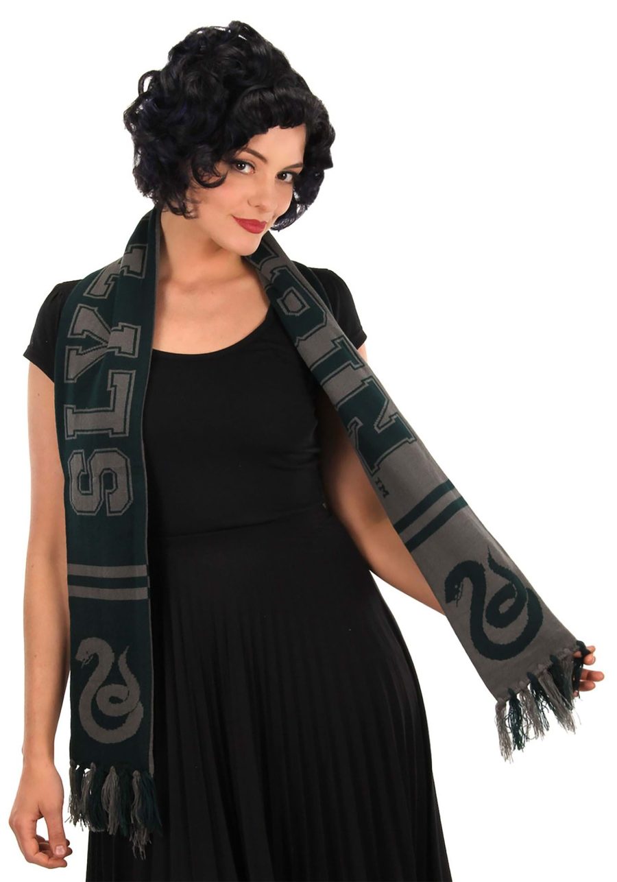 Harry Potter Slytherin Reversible Knit Scarf