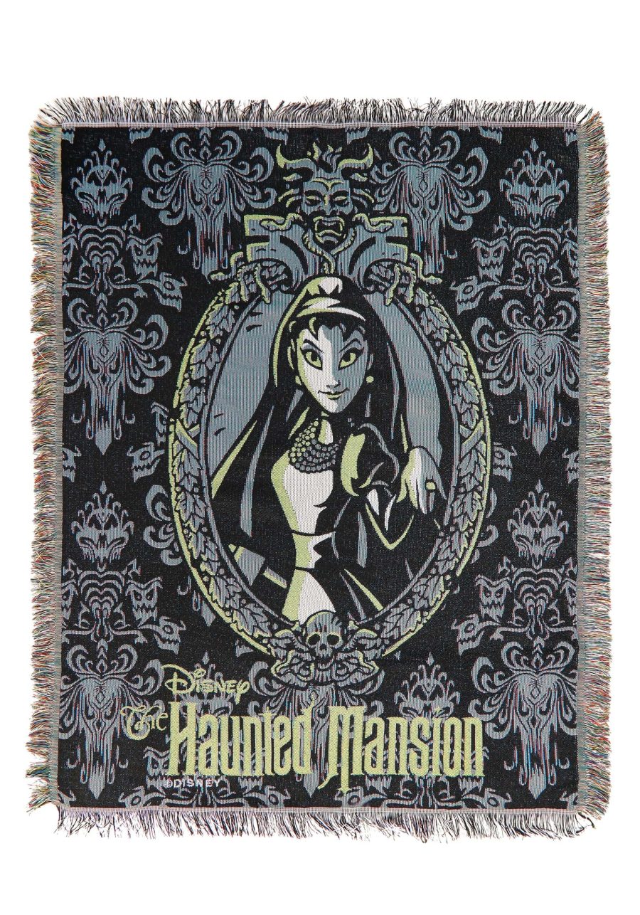 Haunted Mansion Haunted Frame Tapestry Throw