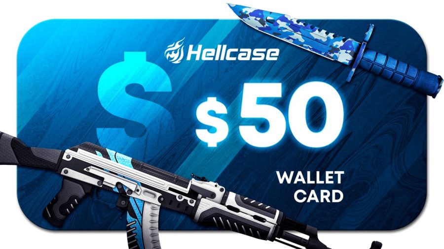 Hellcase.com 50 USD Wallet Card Code