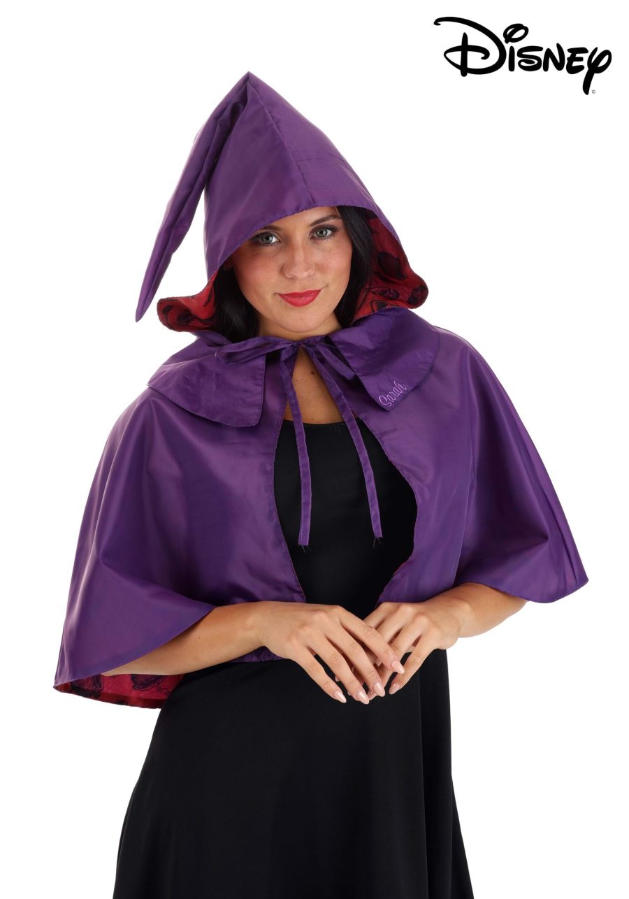 Hocus Pocus Sarah Sanderson Hooded Capelet for Women