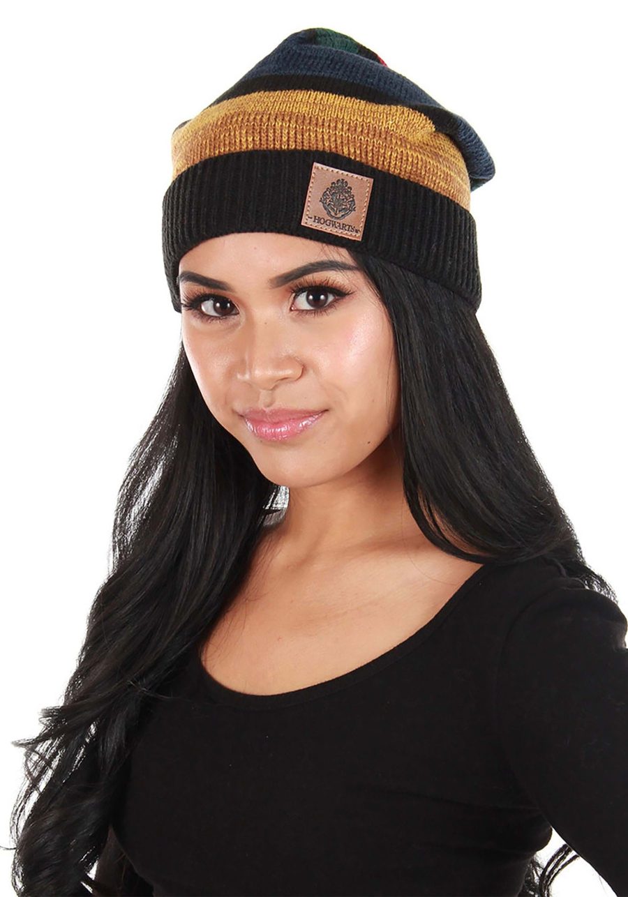 Hogwarts Heathered Knit Costume Beanie